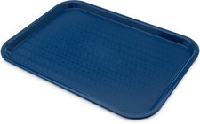 CT121614 Café Standard Cafeteria / Fast Food Tray, 12" x 16", Blue Serving Tray price