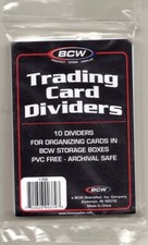 Card Box Dividers and Monster Pads - Regular, Tall, Tab Divider -  Card Supplies Plastic Card Supplies price