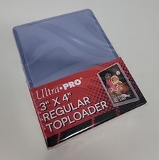 Ultra Pro 3x4 Regular Toploader Card Holder ( 25 per pack) 81385 AW6475 UltraPro Plastic Card Supplies price