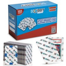 Hobby Armor Premium Plastic Graded Trading Card Shipping Protectors - 4" x 6" Plastic Card Supplies price