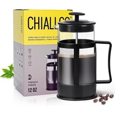 Mini French Press Coffee Maker, Heat Resistant Thickened Borosilicate Classic French Press price