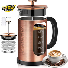 French Press Coffee Maker 34Oz / 1 Quart 304 Stainless Steel Coffee Press, French Press price