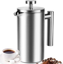 French Press 34 oz Double Wall Stainless Steel Coffee Maker French Press price