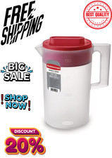 1 Gallon Plastic Water Juice Pitcher with Multifunction Lid, BPA-Free Pitcher price
