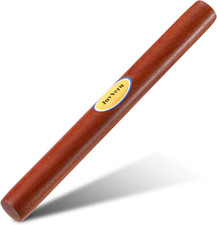 Wood Rolling Pin (15.75 Inches), Non-Stick Rolling Pin for Baking, Natural Sapel Rolling Pin price