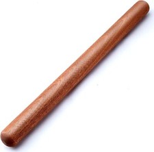 French Rolling Pin, 17.7 Inches Wood Rolling Pin for Baking Extra Long Thickened Rolling Pin price
