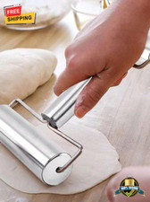 1 pc Stainless Steel Rolling Pin for Baking Dough - Durable & Easy to Clean Rolling Pin price