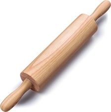 HelferX 17.6 inch Wooden Rolling Pin for Baking-Long Dough Roller All Baking Rolling Pin price