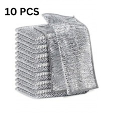 10PC Dishwashing Cloth Premium Metal Wire Multipurpose Dishwashing Cleaning Dishwashing price