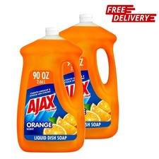 2pk Ajax Ultra Triple Action, Dishwashing Liquid Dish Soap, Orange 90 fl oz Dishwashing price