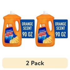 2pk Ajax Ultra Triple Action, Dishwashing Liquid Dish Soap, Orange 90 fl oz Dishwashing price
