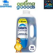 Dawn Platinum Dishwashing Liquid Dish Soap, Refreshing Rain, 90 fl. oz. Dishwashing price