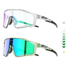 KAPVOE Photochromic Cycling Glasses for Men Women Sports Sunglasses Frame Dis... Outdoor Glasses price