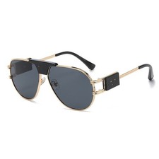 Men's Square Sunglasses Windproof outdoor riding fashion glasses + Box Duty-Free Outdoor Glasses price