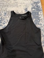 Banana Republic Black Tank Bodysuit Size Small Tank Top & Bodysuit price