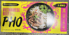 New Snapdragon Vietnamese Pho - Beef Flavored Noodle Soup, 2.7 oz, 9-count Instant Soup price