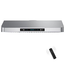 HGUOQ 42" 400 CFM Ducted Range Hood, Top/Rear Vent, LED, Stainless Steel Range Hoods price