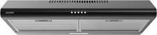 30" Slim Black Under Cabinet Range Hood, 3-Speed Ducted/Ductless Vent Fan Range Hoods price