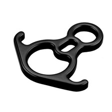 Large Bent-Ear Belaying And Rappelling Gear Belay Device Climbing Descender ll Mountaineering Gear price