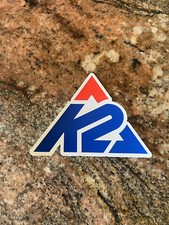 K2 sticker - Ski Snowboard Mountain sports gear Mountaineering Gear price