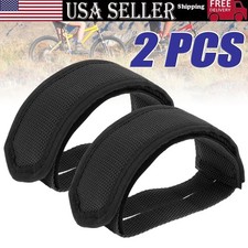 2pcs Bicycle Pedal Strap Adjustable Anti-slip Cycling Stirrups Bike Foot Holder Mountaineering Gear price