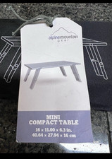 Micro TableAlpine Mountain Gear Mini Compact Foldable Camping Mountaineering Gear price