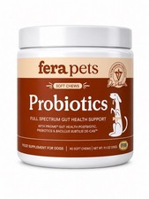 Fera Pets Probiotic Soft Chews for Dogs Cats Gut & Skin 90 ct EXP 12/2027 Pet Products price