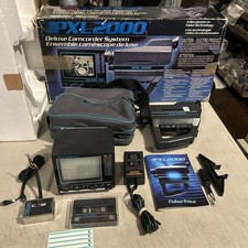 Fisher Price PXL2000 Video Camera TV Accessories Original Box Camcorder As Is Video Camera Accessories price