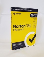 Norton 360 Premium 10 Devices with Auto Renew Brand New Retail Box (US only) Security Devices price