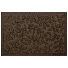Mainstays Brown Rambling Vine Utility Polyester Outdoor Doormat, 24" x 36" Doormat price