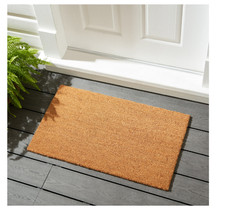 Natural Coir Doormat Door Mat Rubber Doormat Entryway Indoor Outdoor18X30 Doormat price