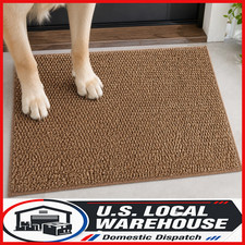 Dog Door Mat for Muddy Paws 24" Absorbs Moisture Dirt Absorbent Non-Slip Doormat price