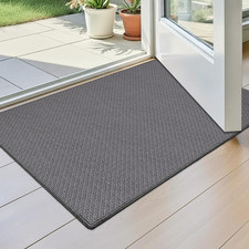 Indoor Ultra Thin Door Mat 17"x29", Low Profile Non Slip Rubber Backing Front Do Doormat price