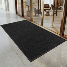 Commercial Entrance Mat Black Heavy Duty Rubber Backed Non Slip Indoor Floor Mat Doormat price