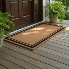 Coco Coir Front Door Mat Heavy Duty Non Slip Outdoor Welcome Doormat Doormat price