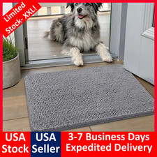 XXL 1/2 Pcs Absorbent Dog Door Mat For Muddy Paw Non-Slip Washable 24"/32"/47" Doormat price