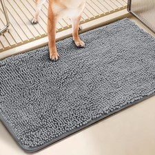 2PACK Absorbent Dog Door Mat For Muddy Paw Non-Slip Washable 24x17inch/32x20inch Doormat price