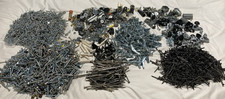 Huge lot of 39 lbs Hardware Screws, Nuts, Washers, Brackets, Nails, Toggle bolts Screws, Nails, Nuts price