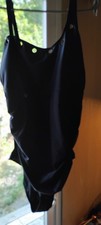 Nicole Miller Studio Black 1X Plus Strappy Grommet Swimsuit Swimsuit price