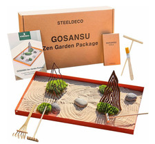 Korean Zen Garden Decorative Object Corten Steel Mindfulness Sculpture Rustic Br Decorative Object price