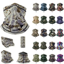 Neck Gaiter UV Sun Protection Half Face Masks Sports Fishing Cycling Face Cover Neck Gaiter (Outdoor) price