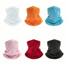 6Pcs Summer UV Protection Cooling Neck Gaiter Face Mask Scarf Breathable Bandana Neck Gaiter (Outdoor) price