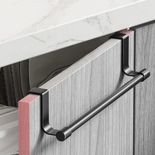 Steel Over Cabinet Towel Rack Bathroom Door Hanging Towel Holder Towel Rack price