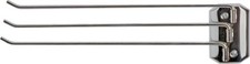 NEW DECKO 38190 TOWEL BAR RACK THREE ARM CHROMESWINGING UNDER SINK NEW 6496681 Towel Rack price