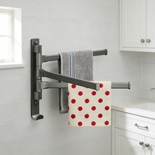 3 Arms Swivel Towel Rack, Bath Towel Holder, Swing Arm Towel Rack Towel Rack price