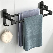 Towel Racks for Bathroom, Double Towel Holder NO Drilling Carbon Steel Towel Rack price