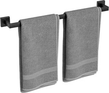 24" Matte Black Towel Bar SUS304 Stainless Steel Wall Mount Bathroom Holder Towel Rack price
