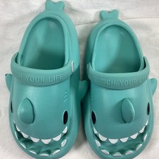 Shark Slides Sandals Unisex Non Slip Slippers Kids Size 12 Shoes Shark Flip Flop Unisex Children's Slippers & Sandals price