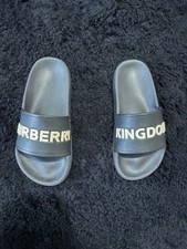 Preowned Burberry Flip Flops Kids size 30/ US 12.5 Unisex Children's Slippers & Sandals price