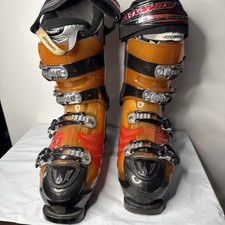 Atomic Hawx 100 Men's Ski Boots Size 28 / 28.5 Orange Black Stiff Flex Advanced Ski Boots price